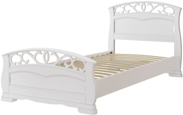 Фото Кровать односпальная Грация-1 (СМ 90х200) без основания с универсальными царгами от производителя Браво-мебель в Новороссийске по цене 18&nbsp;520 ₽