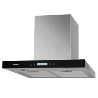 Вытяжка купольная Prima plus 60 (600х500хh400(780)) (Материал Металл/Стекло , Цвет Металлик/Черный) в Новороссийске от производителя 