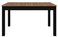 Стол обеденный Loft STO (мдф, лдсп-дуб вотан,  черный (Black Red White (БРВ)) ) в Новороссийске от производителя 