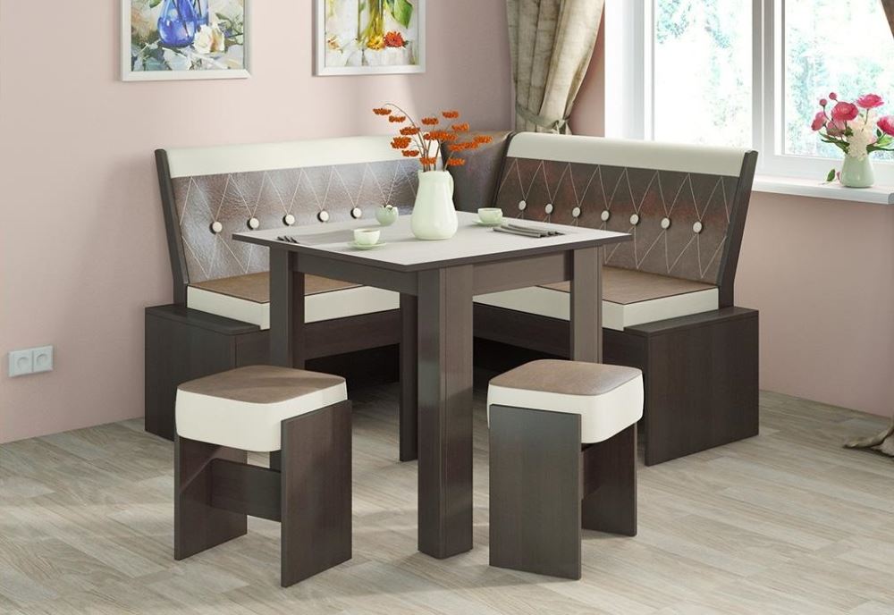 Фото Кухонная лавка Кантри мини от производителя ТриЯ в Новороссийске по цене 13 960 ₽