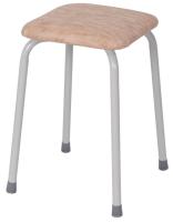 Табурет квадратный Пенек крепкий 224 ( Обивка стула:кожзам , белый, ваниль, квадратное (Завод металлических изделий) ) в Новороссийске от производителя в интернет магазине Планета Комфорта Табурет квадратный Пенек крепкий 224 ( Обивка стула:кожзам , белый, ваниль, квадратное (Завод металлических изделий) ) в Новороссийске от производителя