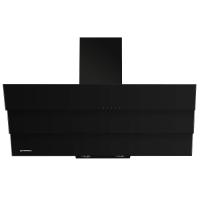 Вытяжка наклонная Cascada trio 90 (896х420хh713(878)) (Материал Металл/Стекло , Цвет Черный/Черный) в Новороссийске от производителя 