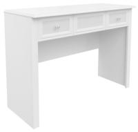 Стол туалетный Грация (лдсп, мдф-белый,  белый (Браво-мебель) ) в Новороссийске от производителя 