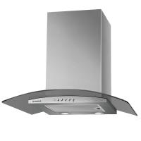 Вытяжка купольная Ancona plus (C) 60 (600х500хh500(980)) (Материал Металл/Стекло , Цвет Белый/Прозрачный) в Новороссийске от производителя 