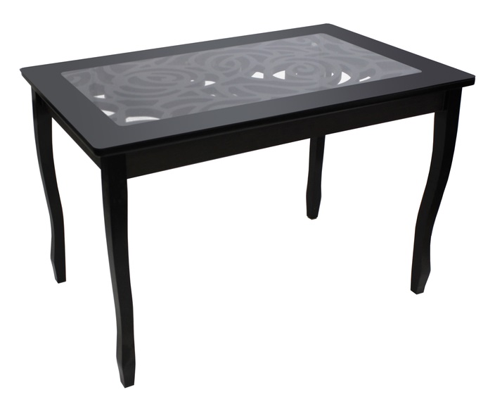 Фото Стол обеденный Стиль 2 Ажур от производителя Мебель из стекла в Новороссийске по цене 13&nbsp;370 ₽