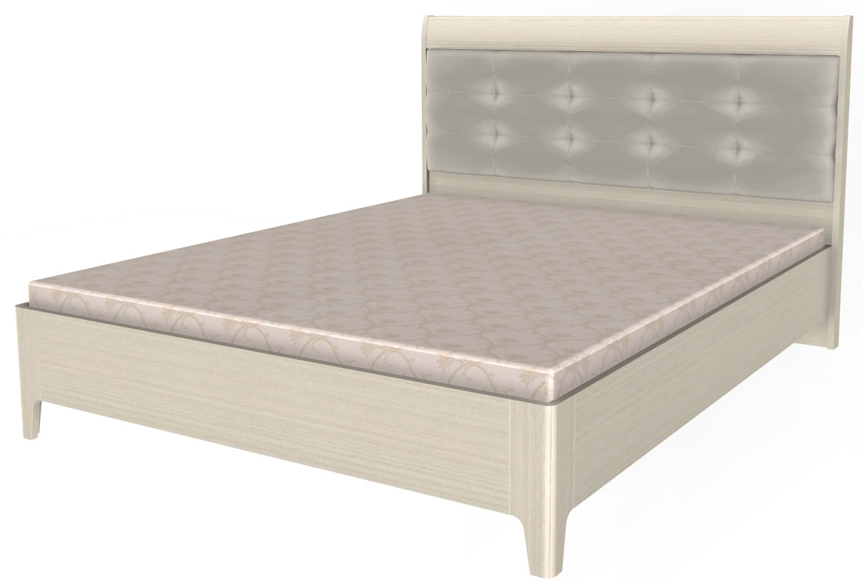 Фото Кровать двуспальная Камелия КР-2073 (СМ 160х200) с ламельным основанием от производителя Лером в Новороссийске по цене 35&nbsp;510 ₽