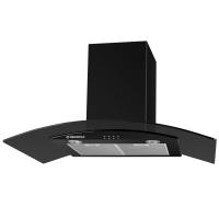 Вытяжка купольная Ancona plus (C) 90 (900х500хh500(980)) (Материал Металл/Стекло , Цвет Черный/Черный) в Новороссийске от производителя 
