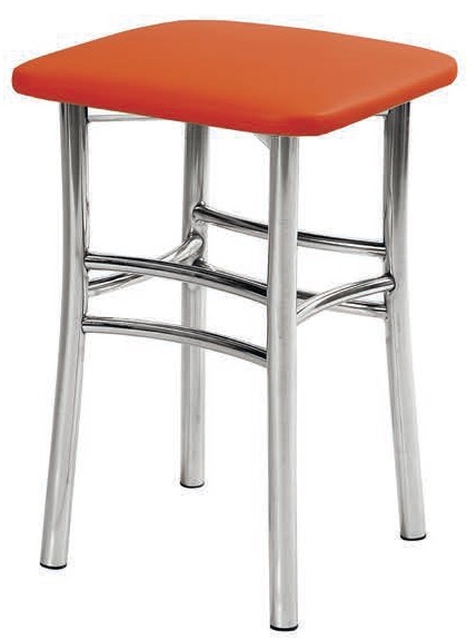 Фото Табурет Квадрат хром в Новороссийске по цене 2 020 ₽ от производителя Мир стульев, код товара 2000001244333 шт Фото Табурет Квадрат хром от производителя Мир стульев в Новороссийске по цене 2 020 ₽