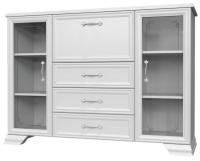 Комод Грация (бар) (белый, белый  (Браво-мебель) ) в Новороссийске от производителя 