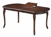 Стол обеденный Аликанте (Alicante AL-T4EXЗ) (№4 массив дерева, мдф шпон-темный орех,  темный орех (ТМК) ) в Новороссийске от производителя 