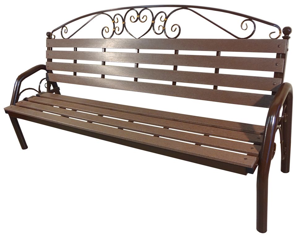 Фото Скамья Геркулес (2070х570хh880) от производителя Металл-Конструкция в Новороссийске по цене 15 270 ₽