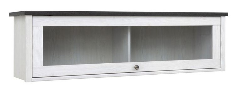 Фото Полка-витрина Порто SFW1W от производителя Black Red White (БРВ) в Новороссийске по цене 10 470 ₽