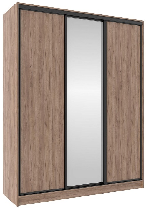 Фото Шкаф-купе 2000 Домашний (3 двери) от производителя Глазов в Новороссийске по цене 40&nbsp;330 ₽