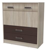 Комод комбинированный Румба (венге-дуб сонома (Гранд Кволити) ) в Новороссийске от производителя 