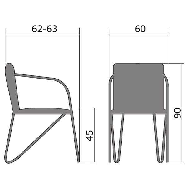 Фото Конференц-кресло PA-16 в Новороссийске по цене 4 560 ₽ от производителя Метта, код товара 2000001493007, 2000001493014 шт Фото Конференц-кресло PA-16 от производителя Метта в Новороссийске по цене 4 560 ₽