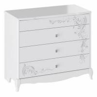 Комод Аврора ТД-268.04.01  (белый глянец (ТриЯ) ) в Новороссийске от производителя 