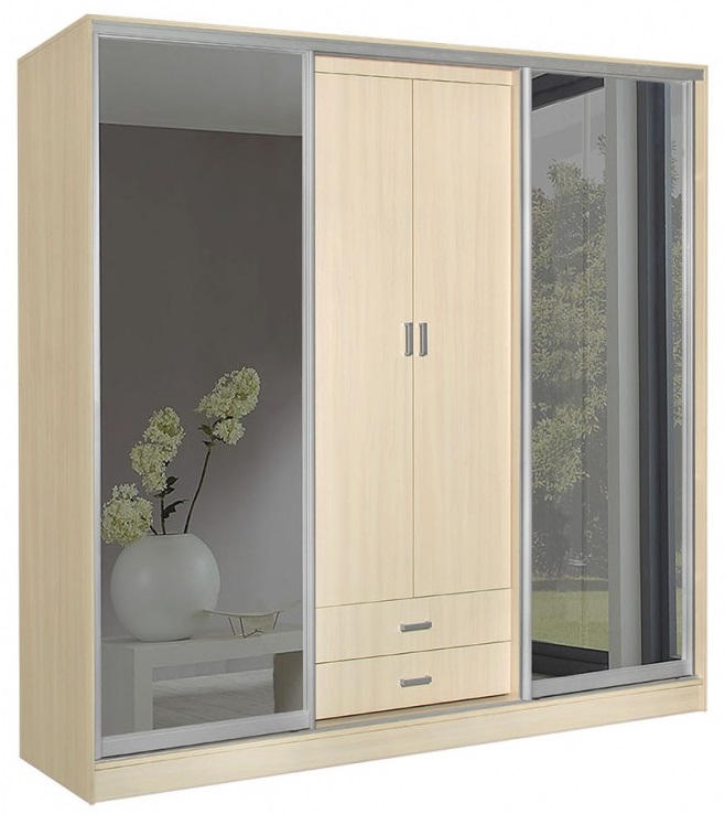 Фото Шкаф-купе Лорд 1.1 (2 двери) от производителя Мебель Маркет в Новороссийске по цене 63 940 ₽