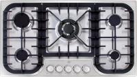 Варочная поверхность газовая 5-и комф. PG-910 (860х510) (Материал Металл , Цвет Металлик) в Новороссийске от производителя в интернет магазине Планета Комфорта Варочная поверхность газовая 5-и комф. PG-910 (860х510) (Материал Металл , Цвет Металлик) в Новороссийске от производителя