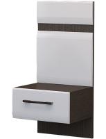 Фото  тумба прикроватная ненси с надстройкой производитель Горизонт