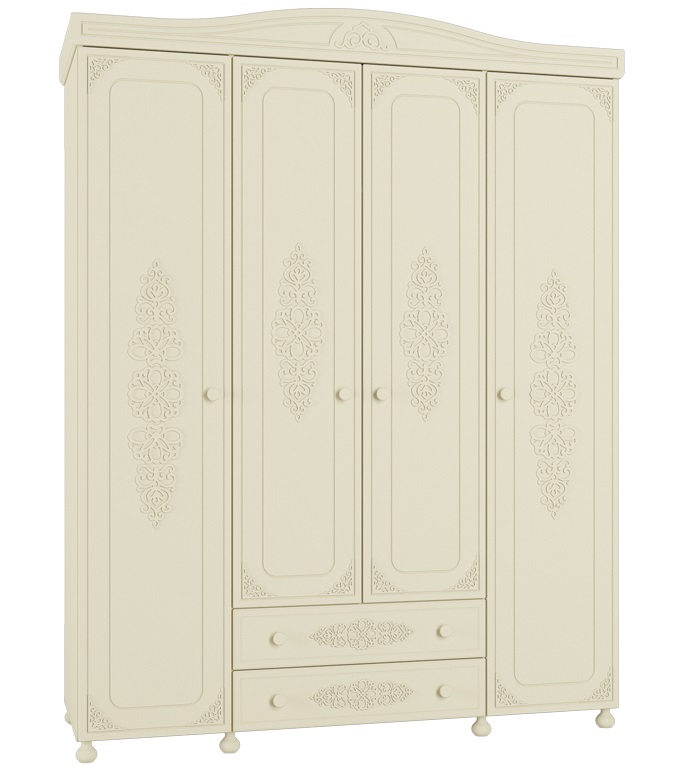 Фото Шкаф Ассоль плюс АС-28 (173) четырехдверный от производителя Компасс в Новороссийске по цене 71 310 ₽