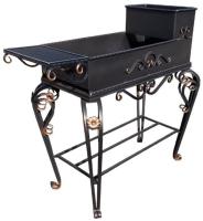 Мангал Большой с дровницей