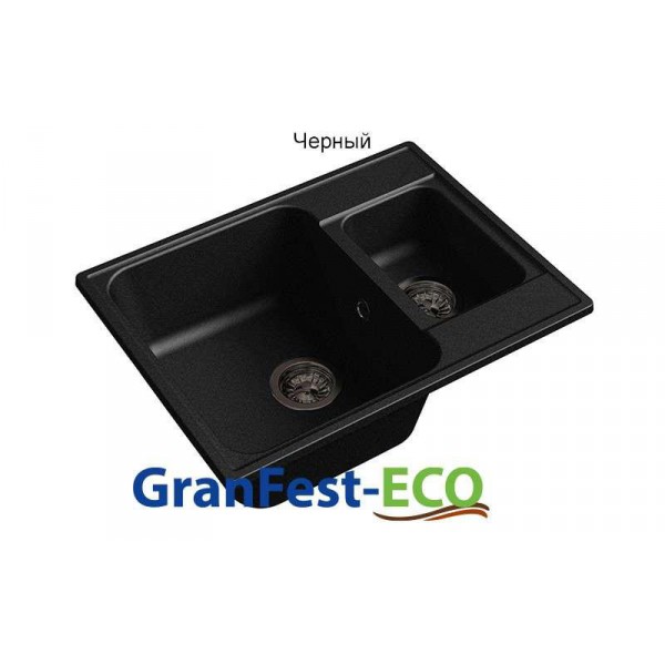 Фото Мойка Granfest eco-09 (ГР 620х480хh200) (шир.ящ.min 600) без сифона от производителя Granfest в Новороссийске по цене 3 730 ₽