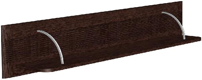 Полка навесная Магнолия ГМ-11 (дуб венге (СБК) )