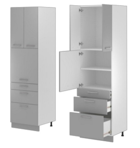 Фото Кухня Аляска пенал ПСВ-63 от производителя Леко в Новороссийске по цене 19 090 ₽