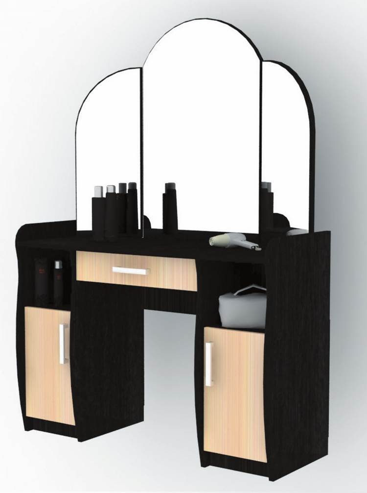 Фото Стол трюмо с зеркалом Галант-2  от производителя Пирамида в Новороссийске по цене 9&nbsp;510 ₽