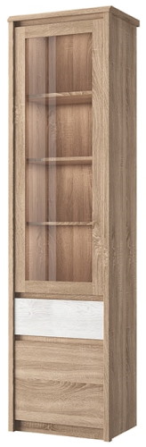 Фото Шкаф с витриной 1V1D1S Сомма (Somma) от производителя Анрэкс в Новороссийске по цене 17 680 ₽