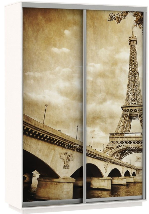 Фото Шкаф-купе Экспресс Дуо Фото (1,4х0,6х2,4 - 2 двери) от производителя Мебельная компания Е1 в Новороссийске по цене 39&nbsp;580 ₽