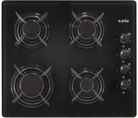 Фото Варочная поверхность газовая 4-х конф. VENTOLUX HG640 - A1 GEE (580х500хh30)  от производителя  в Новороссийске по цене 18 690 ₽
