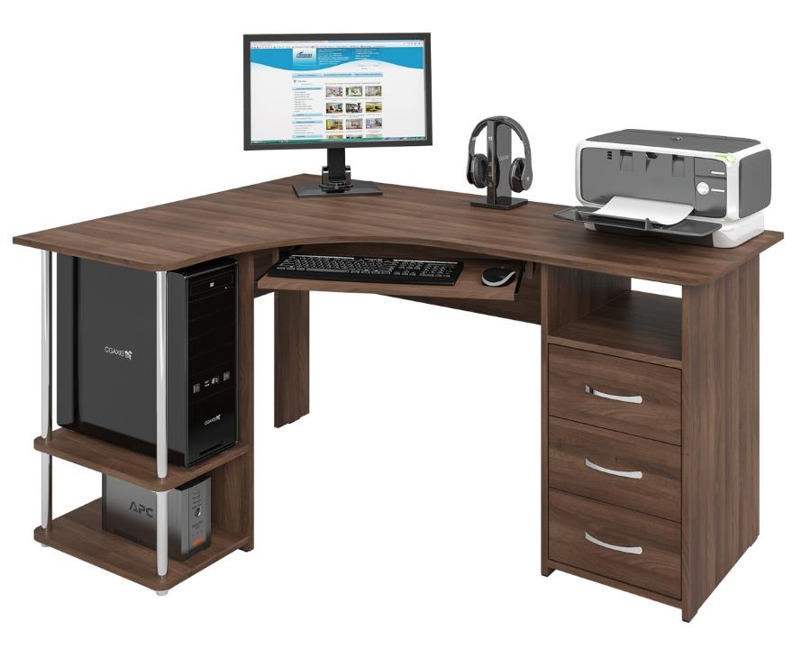 Фото Стол компьютерный С-237 от производителя Компасс в Новороссийске по цене 17&nbsp;930 ₽