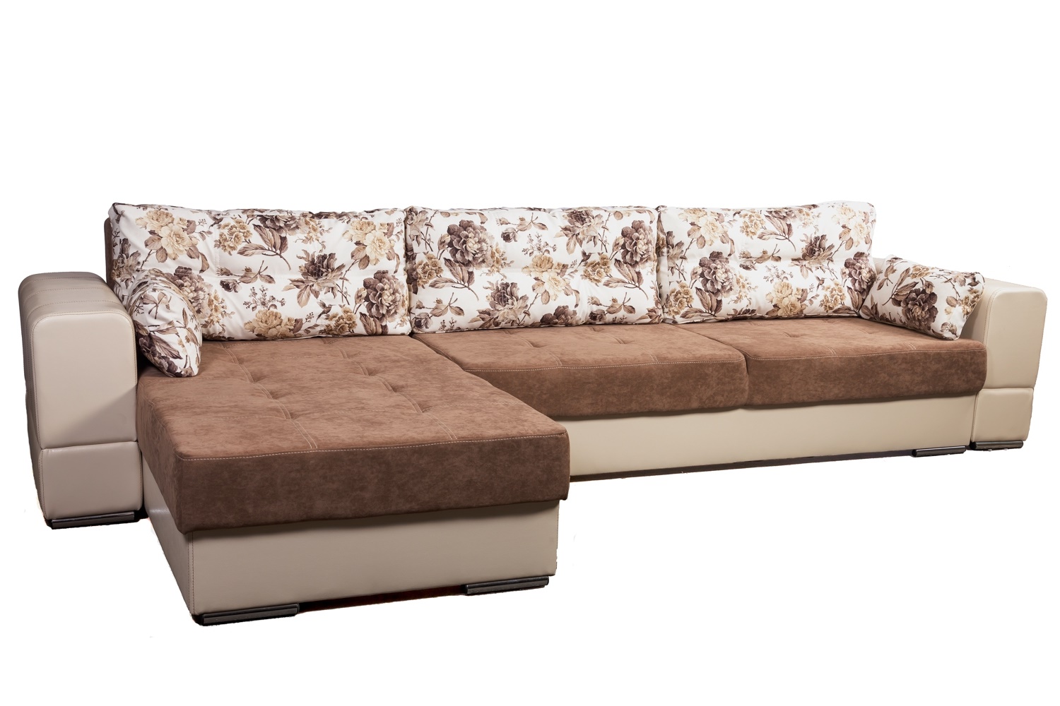 Фото Диван угловой Регина-17 ДКУ 2 (Мираж-2) 7-образный от производителя Регина в Новороссийске по цене 69 660 ₽