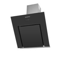 Вытяжка наклонная Modern 60 (596х480хh845(1125)) (Материал Металл/Стекло , Цвет Металлик/Черный) в Новороссийске от производителя 