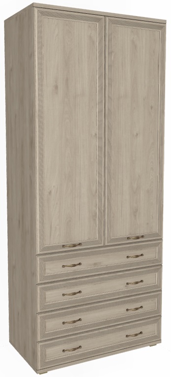 Фото Шкаф Карина ШК-1006 (90) двухдверный от производителя Лером в Новороссийске по цене 41 620 ₽