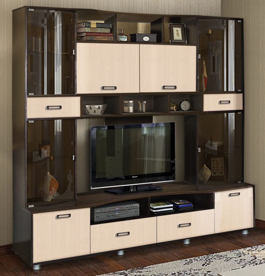 Фото Гостиная Аллегро вар.№4 ЛДСП от производителя Диал в Новороссийске по цене 21&nbsp;710 ₽