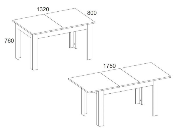Фото Стол раздвижной Брасс (Brass) от производителя Анрэкс в Новороссийске по цене 16 170 ₽