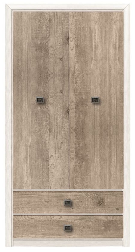 Фото Шкаф Коен REG2D2S (104) двухдверный от производителя Black Red White (БРВ) в Новороссийске по цене 29 890 ₽