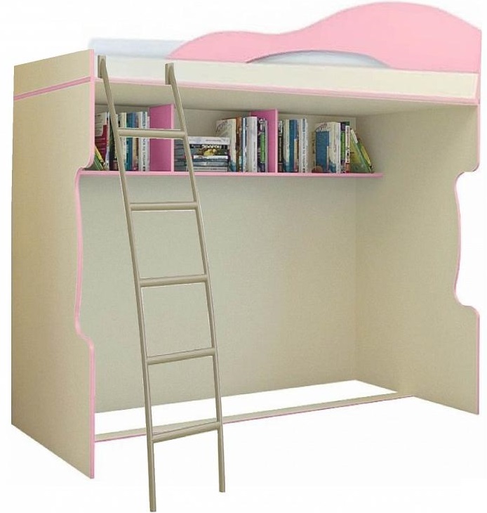 Фото Кровать 2-этаж Радуга (СМ 80х200) от производителя Горизонт в Новороссийске по цене 16&nbsp;380 ₽