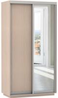 Фото shkaf-kupe-v-prikhozhuyu шкаф-купе экспресс дуо медиум (1,4х0,6х2,2 - 2 двери) производитель Мебельная компания Е1