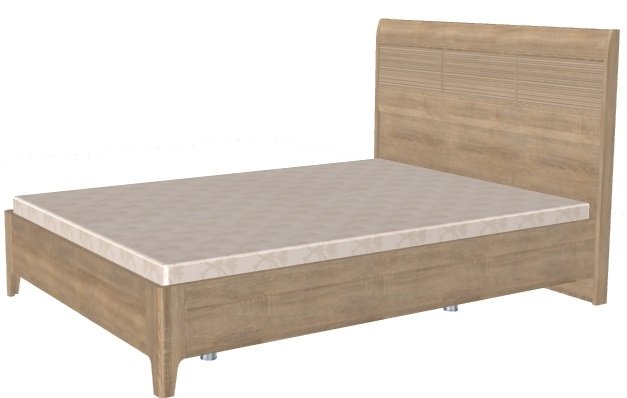 Фото Кровать двуспальная Мелисса КР-2862 (СМ 140х200) с ламельным основанием от производителя Лером в Новороссийске по цене 32 670 ₽