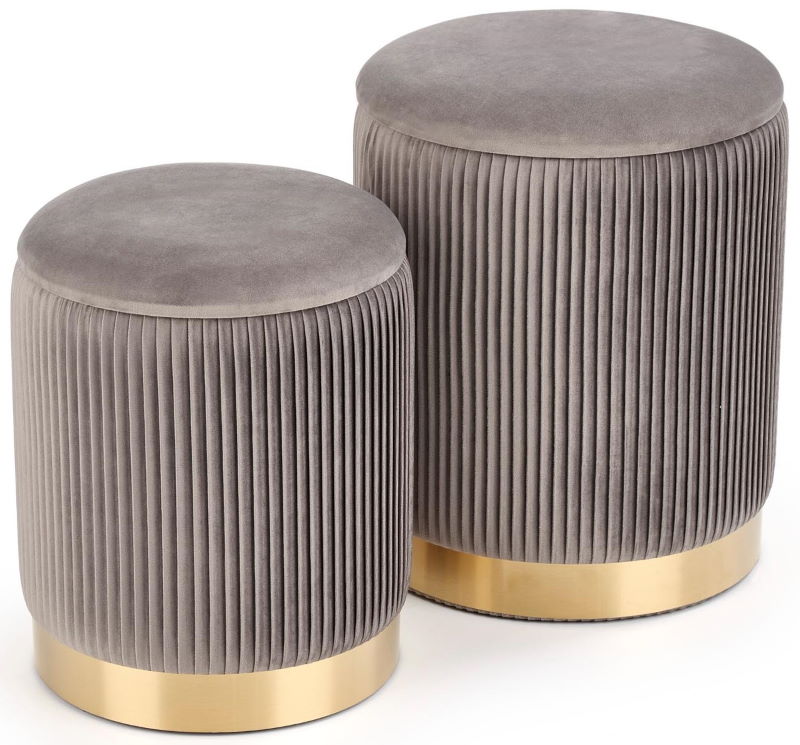 Фото Комплект Halmar Monty (2 пуфа) от производителя Halmar  в Новороссийске по цене 11&nbsp;440 ₽