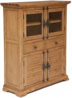 Витрина малая Avignon PRO-L05 (натуральный с патиной, натуральный с патиной (Tetchair) ) в Новороссийске от производителя в интернет магазине Планета Комфорта Витрина малая Avignon PRO-L05 (натуральный с патиной, натуральный с патиной (Tetchair) ) в Новороссийске от производителя