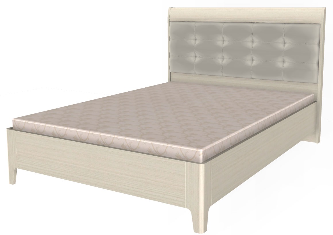 Фото Кровать двуспальная Камелия КР-2072 (СМ 140х200) с ламельным основанием от производителя Лером в Новороссийске по цене 33&nbsp;770 ₽
