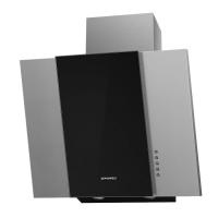 Вытяжка наклонная Irwell 50 (496х118хh717(897)) (Материал Металл/Стекло , Цвет Черный/Черный) в Новороссийске от производителя 