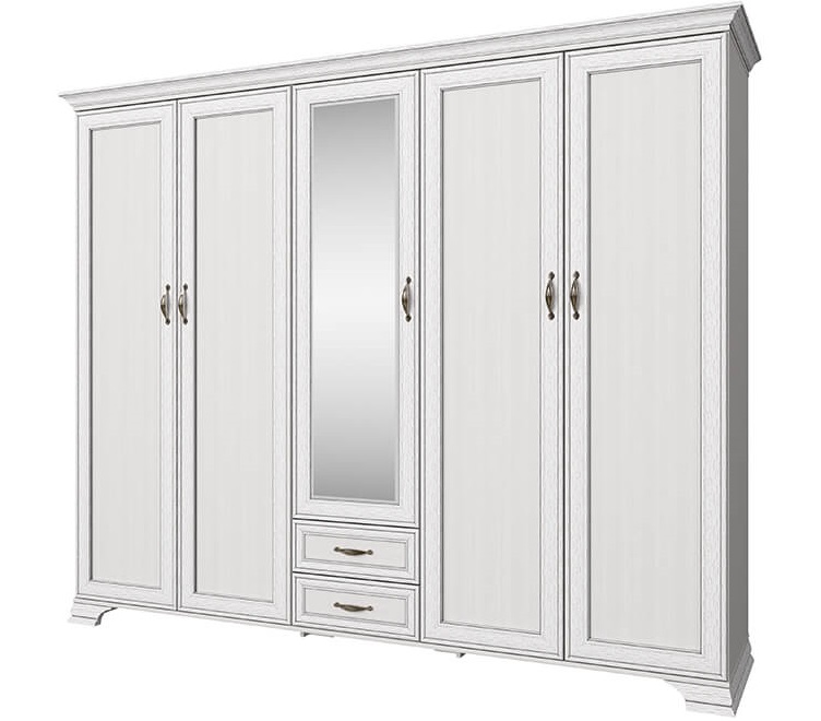 Фото Шкаф 5DG2SZ Тиффани (Tiffany) (259) пятидверный от производителя Анрэкс в Новороссийске по цене 108 200 ₽