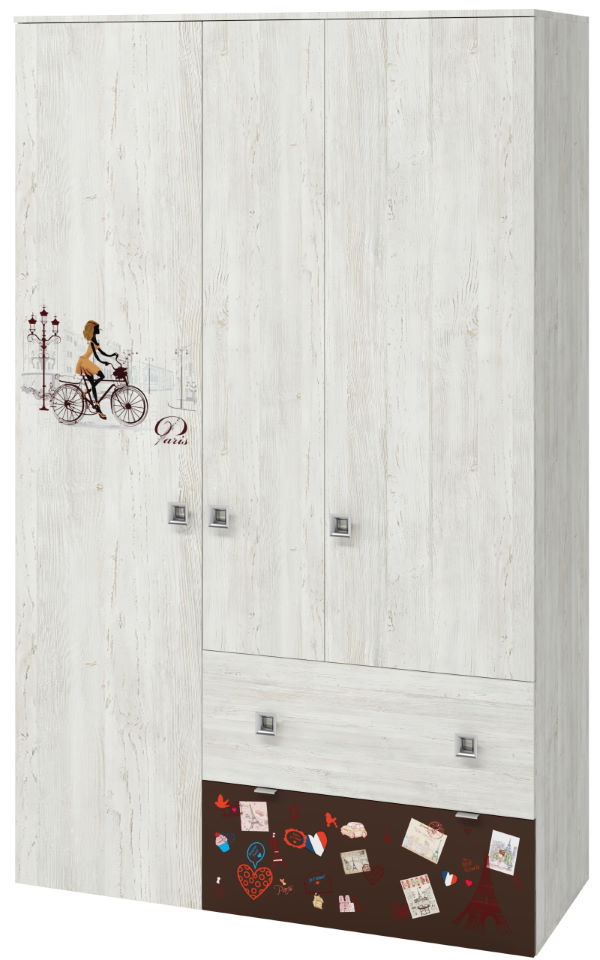 Фото Шкаф Поло (129) трехдверный от производителя Регина в Новороссийске по цене 19 560 ₽