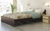 Кровать двуспальная К-12 (СМ 140х200) комплектуется настилом ( 140х200 , ЛДСП , венге , без подъемного мех. , без ящиков , без матраса (Ромис) ) в Новороссийске от производителя 
