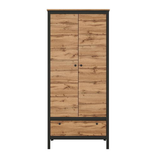 Фото Шкаф Loft SZF2D1S (62) двухдверный от производителя Black Red White (БРВ) в Новороссийске по цене 26 620 ₽
